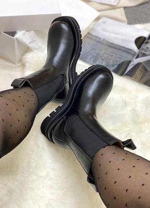 Женские ботинки bottega veneta зимние9 фото