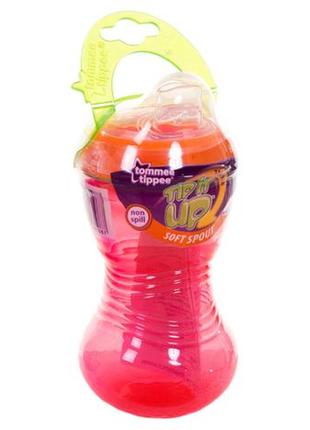 Поїлка tommee tippee tip it up від 6 місяців (300ml) блакитний/рожевий/ салатовий1 фото