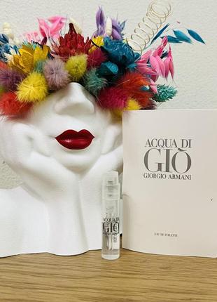 Оригінал пробник парфум туалетна вода giorgio armani acqua di gio pour homme