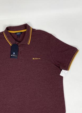 Поло футболка ben sherman polo t-shirts оригинал новая хлопковая размер l2 фото