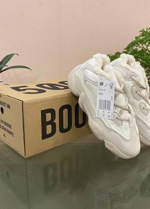 Женские кроссовки adidas yeezy boost 500 зимние4 фото