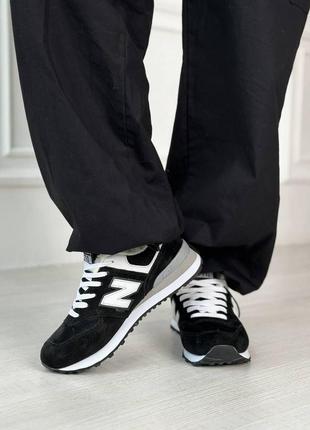 Жіночі кросівки new balance 574 зимові10 фото