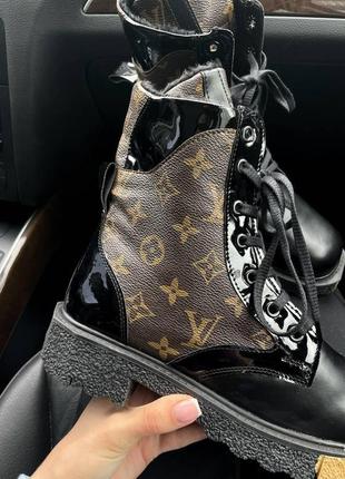 Зимние женские ботинки louis vuitton7 фото