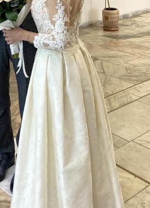 Весільна сукня  для невисокої дівчини xs4 фото