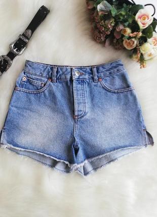 Шорти джинсові з завищеною талією denim miss selfridge