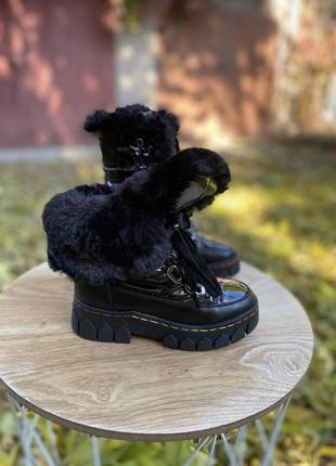 Зимові модельні черевики теплі на цигейці8 фото