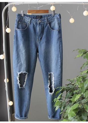 Джинси mom