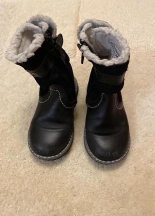 Зимові черевики "bobbi shoes" на хлопчика1 фото