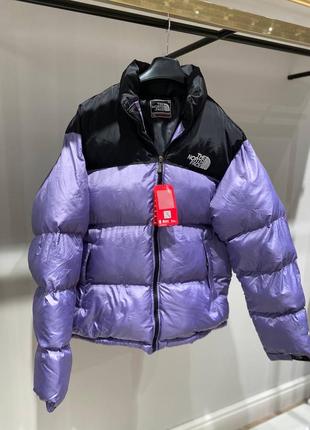 Чорна п‘ятниця ‼️ знижки‼️зимова куртка тнф the north face 700 lilak  гори фейс куртка