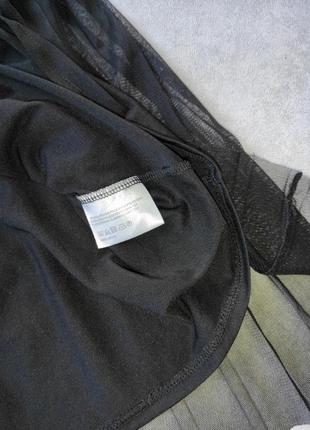 Плиссированная юбка из фатина тюля евросетки3 фото