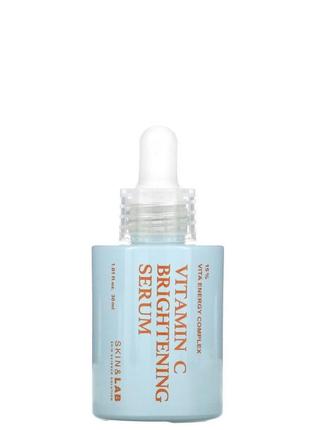 Освітлююча сиворотка з вітаміном c skin&lab vitamin c brightening serum, 30 мл