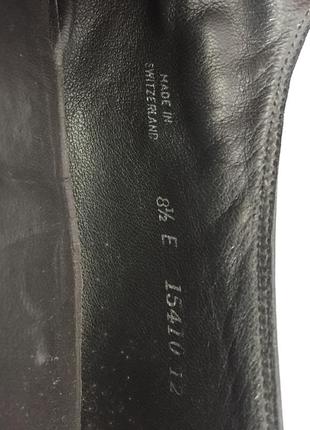 Шкіряні чоловічі туфлі bally кожаные мужские туфли монки оригинал6 фото