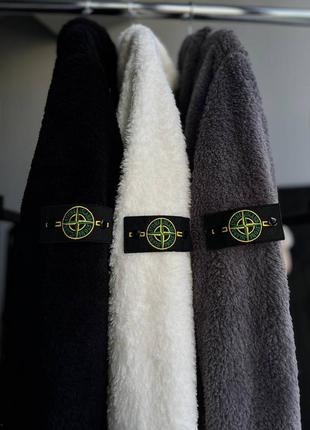 Теплое худи stone island2 фото