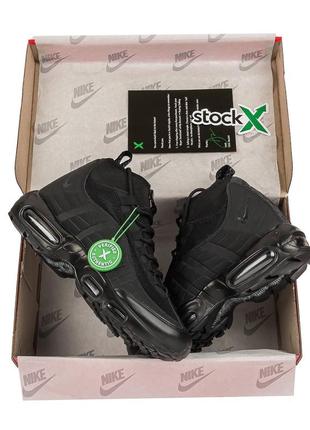 Nike air max 95 sneakerboot black8 фото