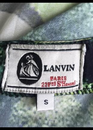 Легкое шелковое платье lanvin2 фото