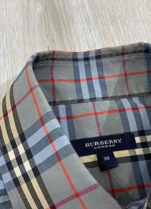 Мужская рубашка burberry london4 фото