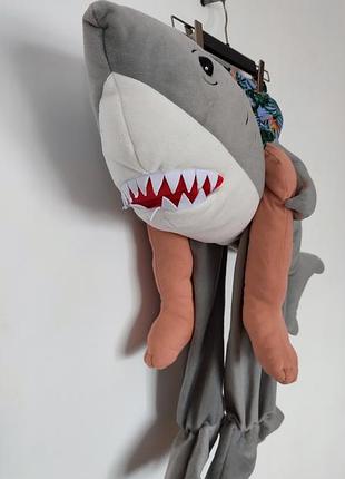 Ministry of rascals костюм детский акула на ноги ростовой shark новогодний на новый год де...
