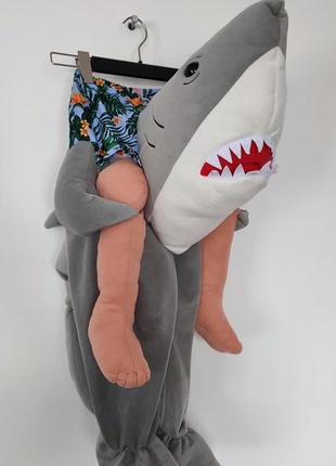 Ministry of rascals костюм детский акула на ноги ростовой shark новогодний на новый год де...