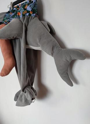 Ministry of rascals костюм детский акула на ноги ростовой shark новогодний на новый год де...