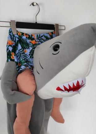Ministry of rascals костюм детский акула на ноги ростовой shark новогодний на новый год де...