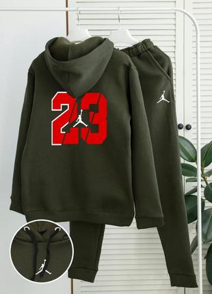 Шикарный зимний костюм "jordan 23 fleece winter"