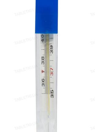 Термометр ртутный обычний тот самый стеклянный градусник медицинский armpit cє 0197