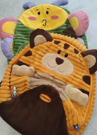 Рюкзак дитячий метелик, тигр