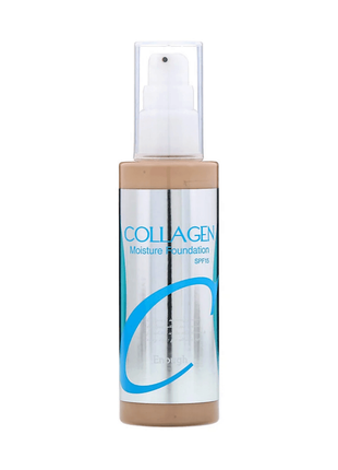 Тональная основа с коллагеном enough collagen moisture foundation spf15 ❤️