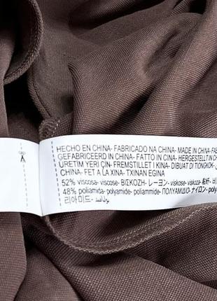 Massimo dutti m вільна широка оверсайз блуза-сорочка без рукавів футболка на ґудзиках7 фото
