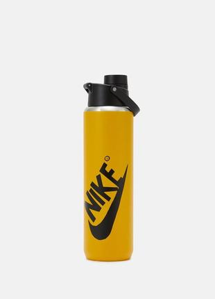 Пляшка nike ss recharge chug bottle 24oz yellow2 фото