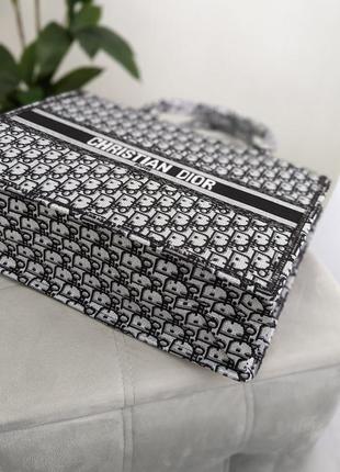 Сумка шоппер папка темно-серая текстильная большая молодежная с ручками6 фото