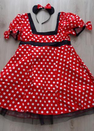 Костюм карнавальный, платье минимаус