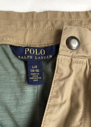 Штани карго polo ralph lauren ❤️ утепленные, эксклюзивная модель. цвет 🔥 кэмел. оригинал4 фото
