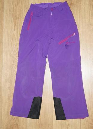 Штаны брюки лыжные полукомбинезон зимние the edge. германия. размер 140