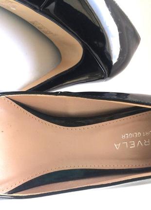Красивые лакированные туфли бренд carvela kurt geiger, р.37,5"7 фото