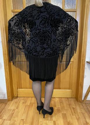 Бархатное платье, «маленькое черное платье» большого размера10 фото