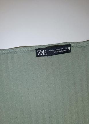 Сукня zara рубчик 7