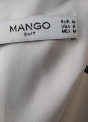 Плаття "mango", розмір м, в пастельних кольорах, атласне3 фото