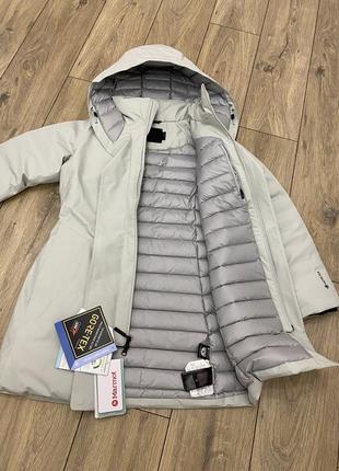 Пуховова зимова парка marmot пальто пуховик куртка woolrich add max mara5 фото