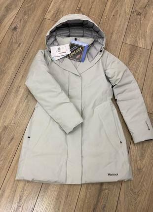 Пуховова зимова парка marmot пальто пуховик куртка woolrich add max mara2 фото