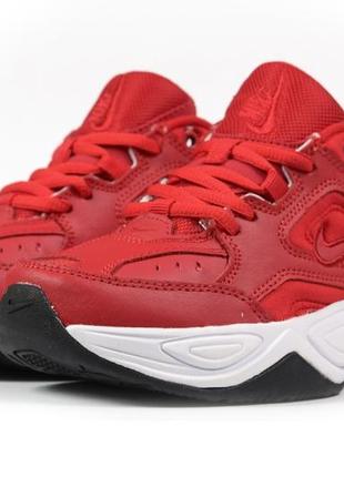 Sale! кросівки жіночі nike m2k tekno red червоні7 фото