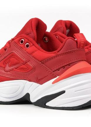 Sale! кросівки жіночі nike m2k tekno red червоні9 фото