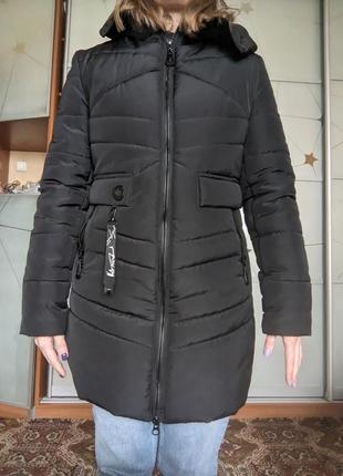 Зимова куртка, пухоаик, пальто2 фото