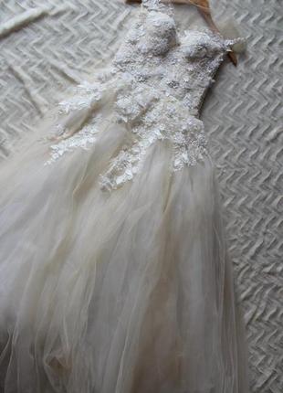Свадебное платье пышное1 фото