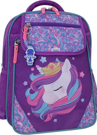 Рюкзак школьный bagland отменник 20 л. фиолетовый 1096 (0058070)1 фото
