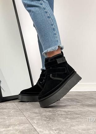 Угги натуральная замша