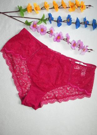Шикарные кружевные гипюровые ажурные трусики с переплётами bestform франция