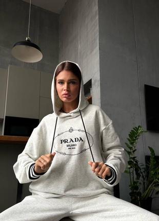 Толстовка худи прада prada