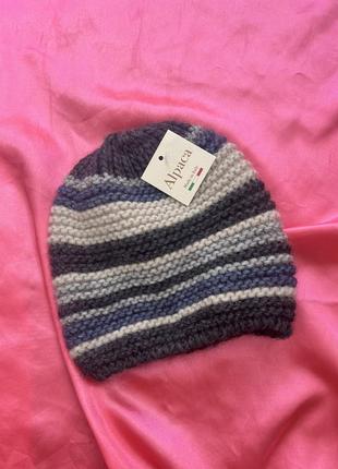 Нова шапка з альпаки альпака alpaca