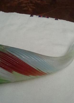 Рог изобилия цветное стекло времен ссср